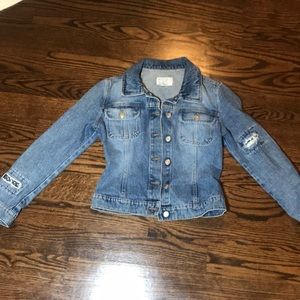 Blu Girl Jean Jacket Small